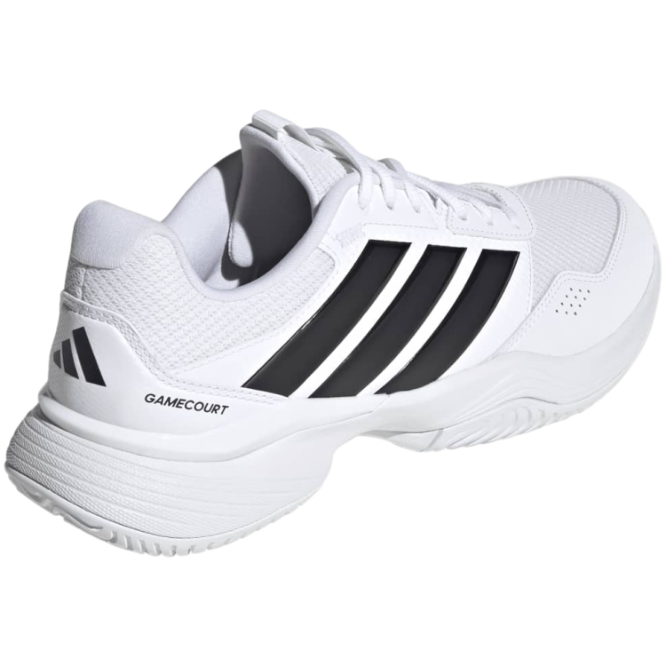 Zapatillas Adidas Gamecourt 3 Hombre Blanco Negro