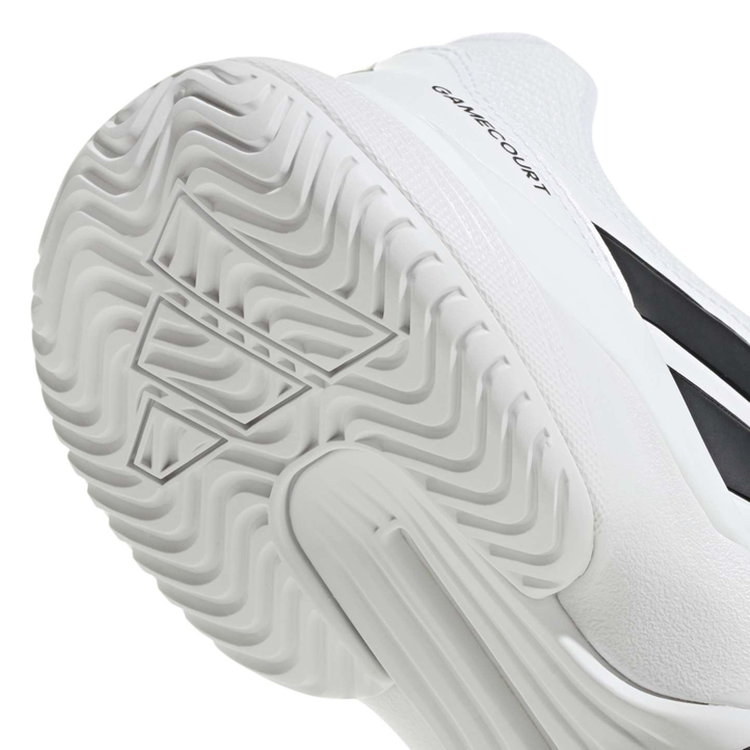 Zapatillas Adidas Gamecourt 3 Hombre Blanco Negro