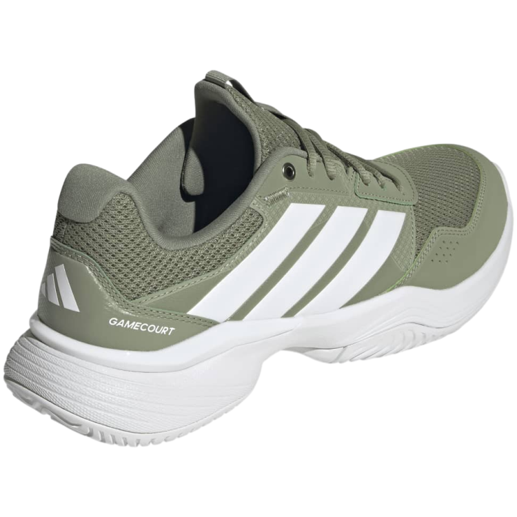 Zapatillas Adidas Gamecourt 3 Hombre Verde Oliva