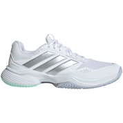 Zapatillas Adidas Gamecourt 3 Mujer Blanco Plata