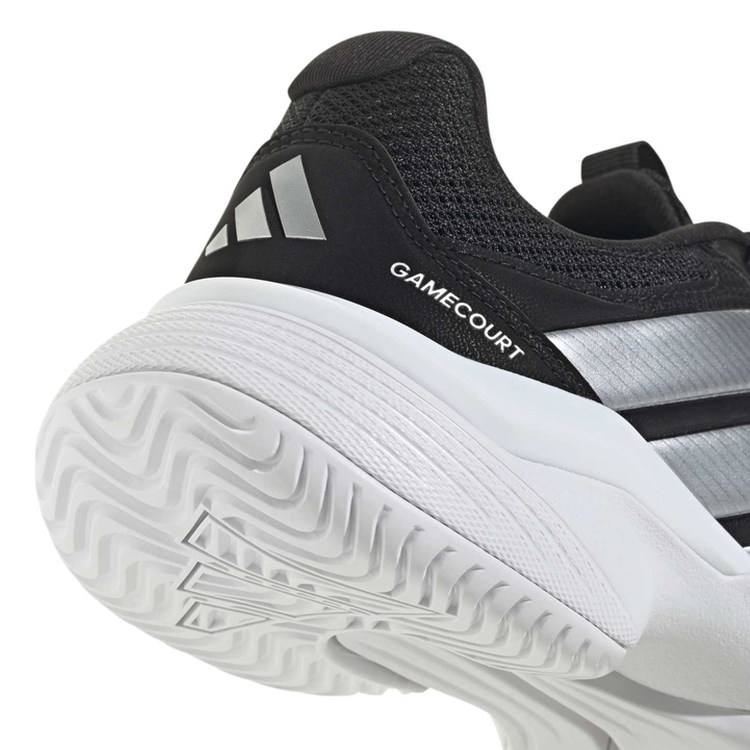 Zapatillas Adidas Gamecourt 3 Mujer Negro