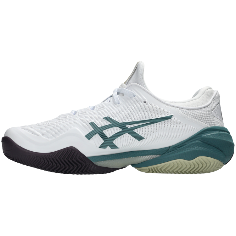 Zapatillas Asics Court FF 3 Clay Hombre Blanco verde