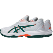 Zapatillas Asics Game FF Padel Hombre Blanco Verde