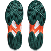 Zapatillas Asics Game FF Padel Hombre Blanco Verde