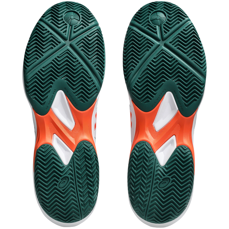 Zapatillas Asics Game FF Padel Hombre Blanco Verde
