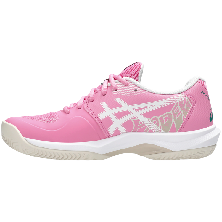 Zapatillas Asics Game FF Padel Mujer Rosa Blanco