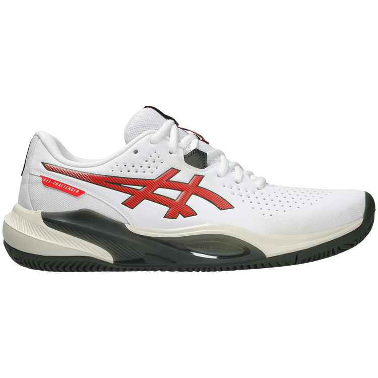 Zapatillas Asics Gel Challenger 15 Clay Hombre Blanco rojo