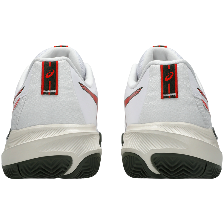 Zapatillas Asics Gel Challenger 15 Clay Hombre Blanco Rojo