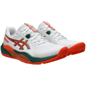 Zapatillas Asics Gel Challenger 15 Padel Hombre Blanco Naranja
