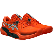 Zapatillas Asics Gel Challenger 15 Padel Hombre Naranja Verde
