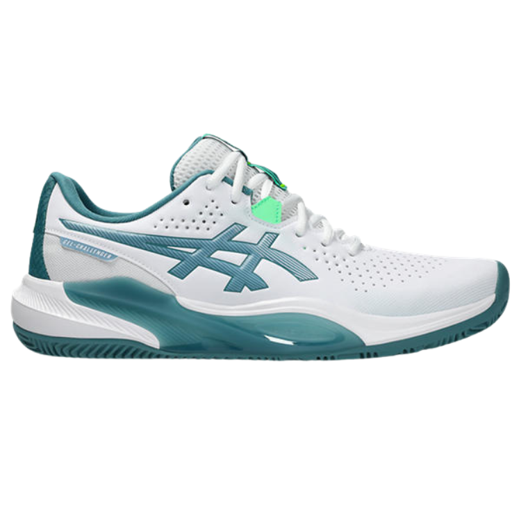 Zapatillas Asics Gel Challenger 15 Padel Hombre Blanco turquesa