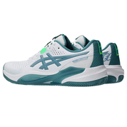 Zapatillas Asics Gel Challenger 15 Padel Hombre Blanco turquesa
