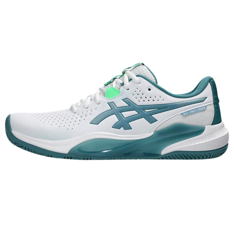 Zapatillas Asics Gel Challenger 15 Padel Hombre Blanco turquesa