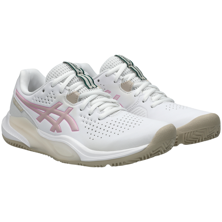 Zapatillas Asics Gel Challenger 15 Padel Mujer Blanco rosa