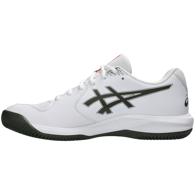Zapatillas Asics Gel Dedicate 9 Clay Hombre Blanco Gris Oscuro