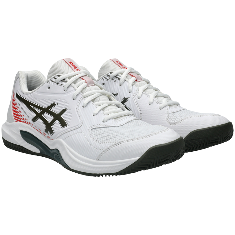 Zapatillas Asics Gel Dedicate 9 Clay Hombre Blanco Gris Oscuro