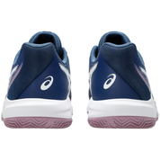 Zapatillas Asics Gel Dedicate 9 Clay Mujer Azul y blanco