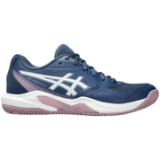 Zapatillas Asics Gel Dedicate 9 Clay Mujer Blanco azul