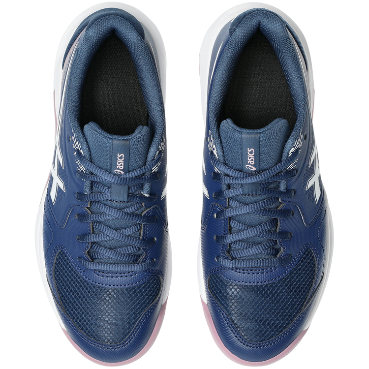 Zapatillas Asics Gel Dedicate 9 Clay Mujer Blanco azul