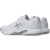 Zapatillas Asics Gel Dedicate 9 Padel Mujer Blanco plateado