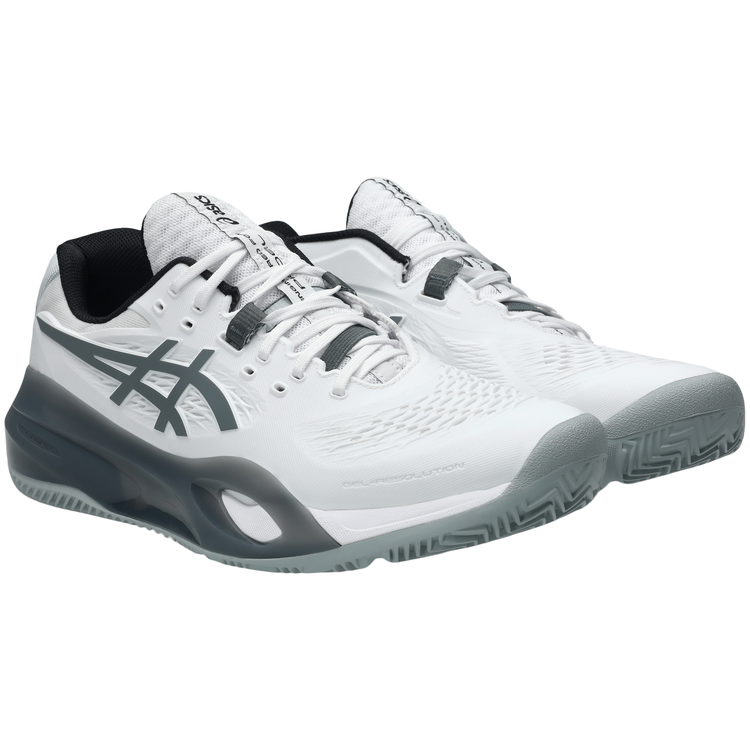 Zapatillas Asics Gel Resolution X Padel Hombre Blanco gris