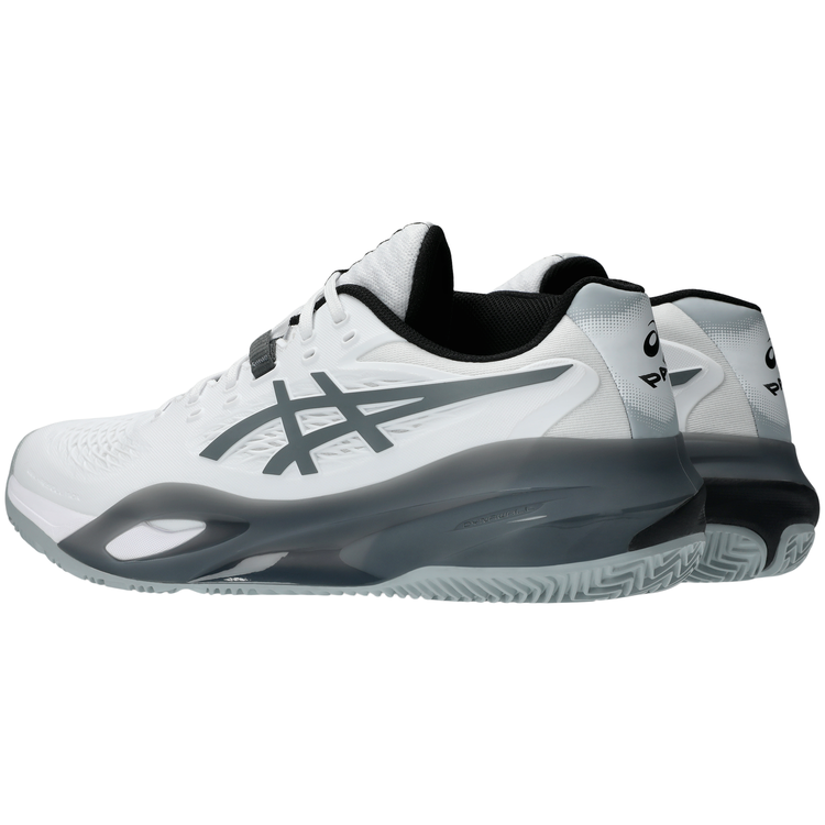Zapatillas Asics Gel Resolution X Padel Hombre Blanco gris
