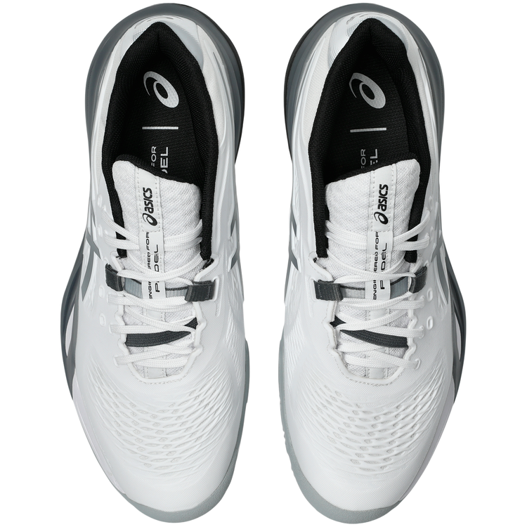 Zapatillas Asics Gel Resolution X Padel Hombre Blanco gris