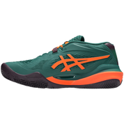 Zapatillas Asics Gel Resolution X Padel Hombre Verde Naranja