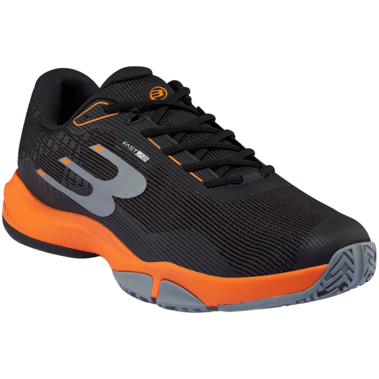 Zapatillas Bullpadel Hybrid Fly 26I Hombre Negro Naranja