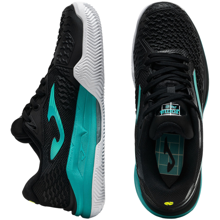 Zapatillas Joma Ace Clay Hombre Negro Turquesa