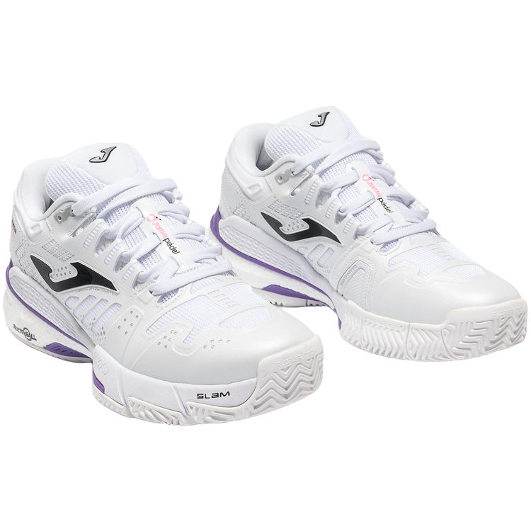 Zapatillas Joma Slam Classic Mujer Blanco morado