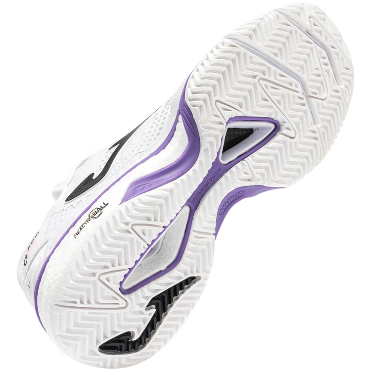 Zapatillas Joma Slam Classic Mujer Blanco morado