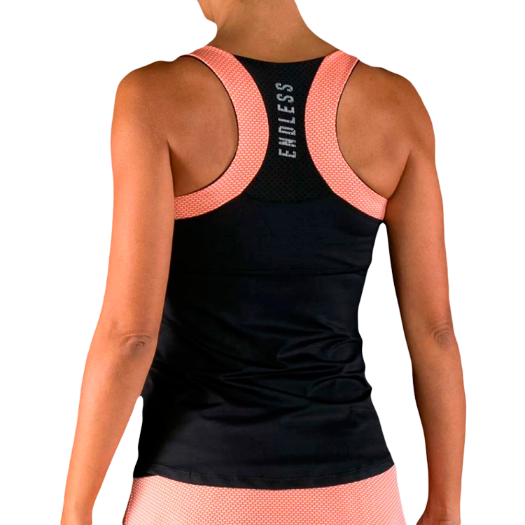 Camiseta Endless Race Negro rosa